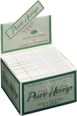 Pure Hemp Χαρτάκια Organic Hemp King Size 33 φύλλα 50τμχ