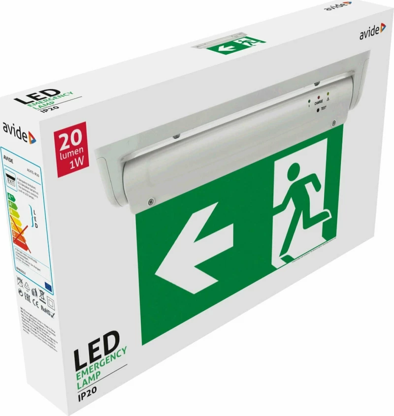 Avide Exit Light IP20