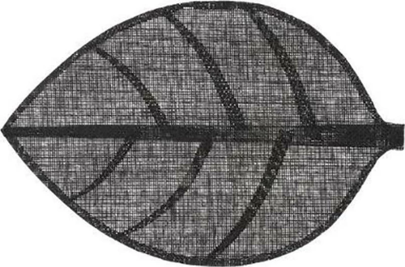 Plastona Φύλλο Σουπλά Υφασμάτινο Μαύρο 50x33cm