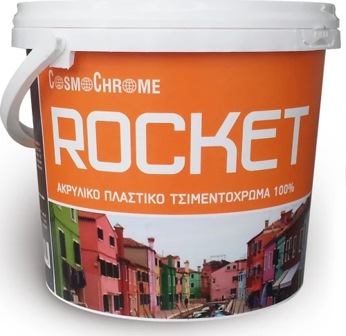 Cosmochrome Τσιμεντόχρωμα Ακρυλικό Rocket 9lt Γκρι
