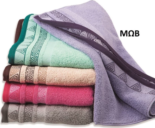 Dimcol Πετσέτα Σώματος Θάλεια 90x150 Μωβ