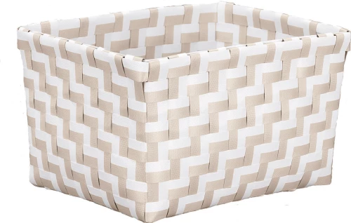 Kleine Wolke Καλάθι Πλαστικό Double Box Natural Natural 20x12x16.5cm