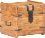 vidaXL Διακοσμητικό Μπαούλο Ξύλινο 40x40x40cm