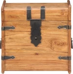 vidaXL Διακοσμητικό Μπαούλο Ξύλινο 40x40x40cm
