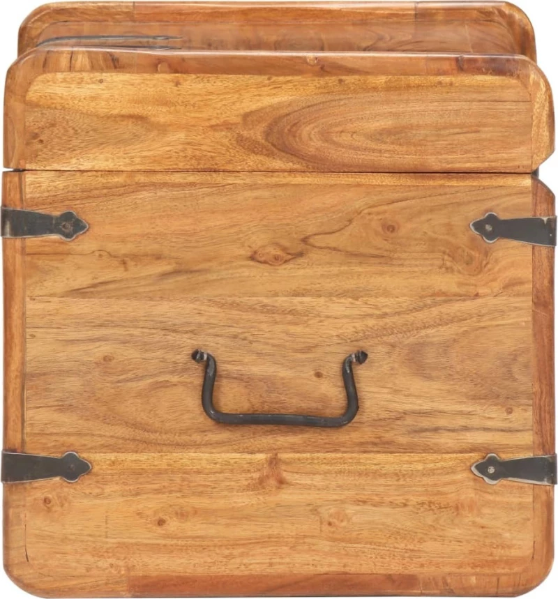 vidaXL Διακοσμητικό Μπαούλο Ξύλινο 40x40x40cm