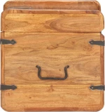 vidaXL Διακοσμητικό Μπαούλο Ξύλινο 40x40x40cm