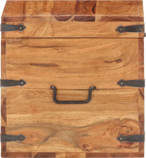 vidaXL Διακοσμητικό Μπαούλο Ξύλινο 40x40x40cm