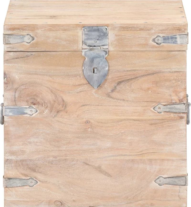 vidaXL Διακοσμητικό Μπαούλο Ξύλινο 40x40x40cm