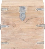 vidaXL Διακοσμητικό Μπαούλο Ξύλινο 40x40x40cm