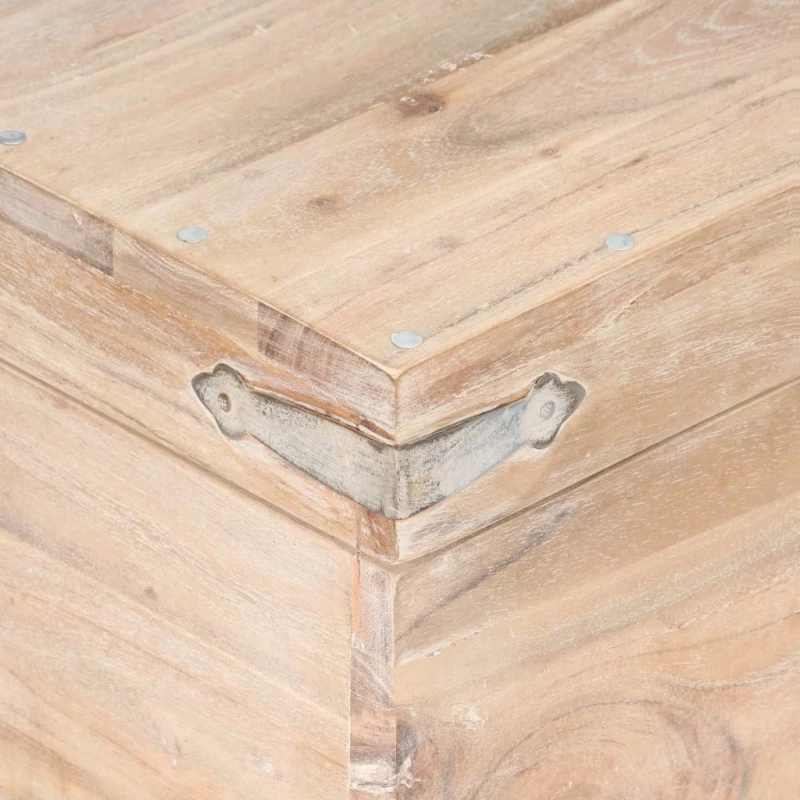 vidaXL Διακοσμητικό Μπαούλο Ξύλινο 40x40x40cm
