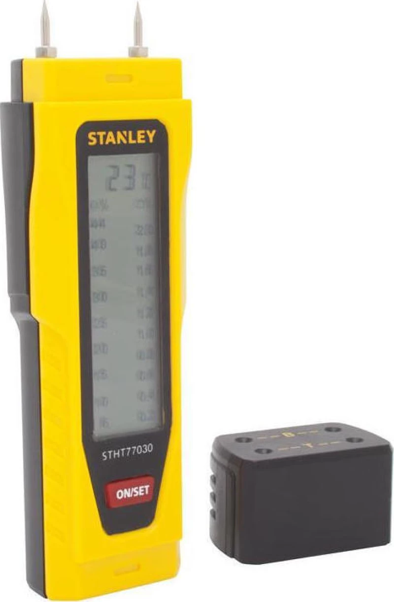 Stanley Moisture meter (0-77-030), humidity meter, yellow black (0-77-030)