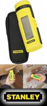 Stanley Moisture meter (0-77-030), humidity meter, yellow black (0-77-030)