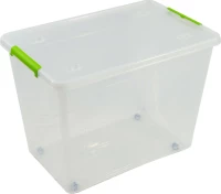 ArtPlast Linea Tuobox Πλαστικό Κουτί Αποθήκευσης με Καπάκι Διάφανο 58.5x39x41cm