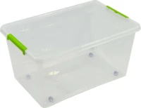 ArtPlast Linea Tuobox Πλαστικό Κουτί Αποθήκευσης με Καπάκι Διάφανο 58.5x39x30cm
