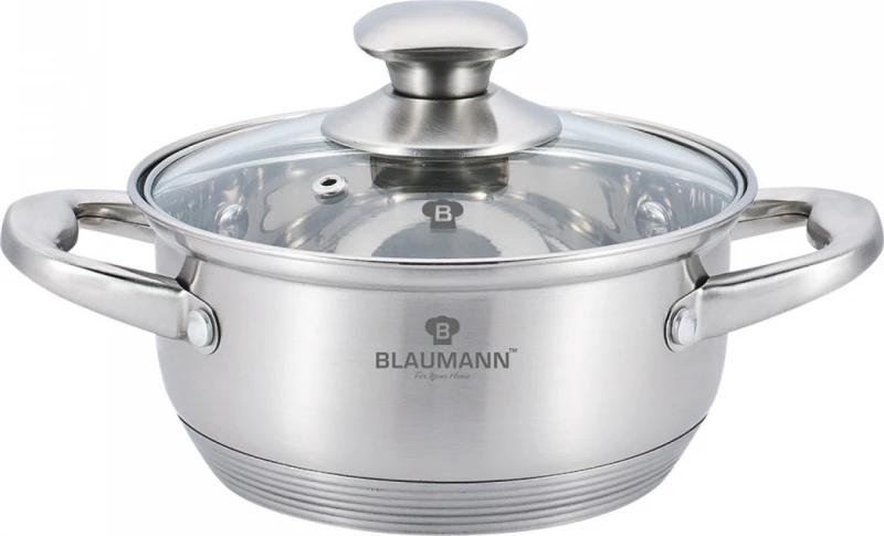 Blaumann Satin Gourmet Line Ανοξείδωτη Ρηχή Κατσαρόλα 5lt / 26cm