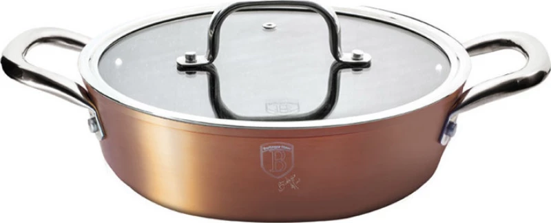 Berlinger Haus Bronze Titan Collection Ρηχή Κατσαρόλα από Αλουμίνιο 3.8lt / 28cm