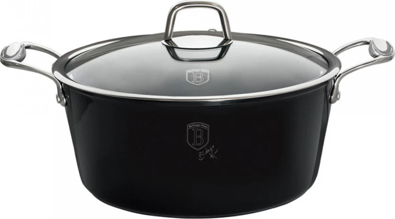 Berlinger Haus Black Royal Collection Βαθιά Κατσαρόλα από Αλουμίνιο 4.1lt / 24cm