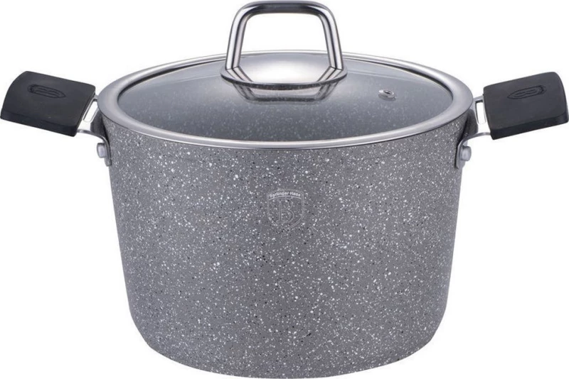 Berlinger Haus Stone Touch Line Κατσαρόλα Μαρμίτα από Αλουμίνιο 6lt / 24cm