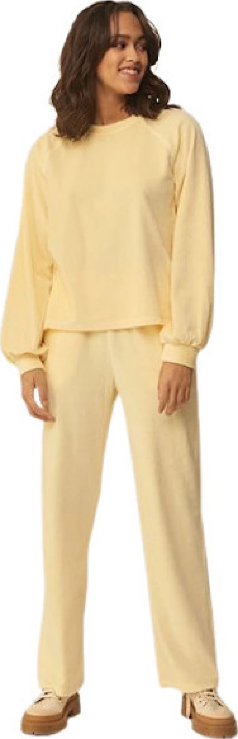 MbyM Sweta Women's Velvet Pants Yellow