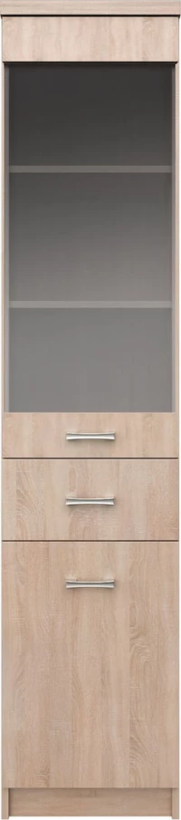 Βιτρίνα Σαλονιού Top Mix Sonoma 40x33x183cm