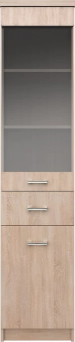 Βιτρίνα Σαλονιού Top Mix Sonoma 40x33x183cm