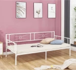 Queen Daybed Κρεβάτι Μονό Μεταλλικό Καναπές 90x190cm