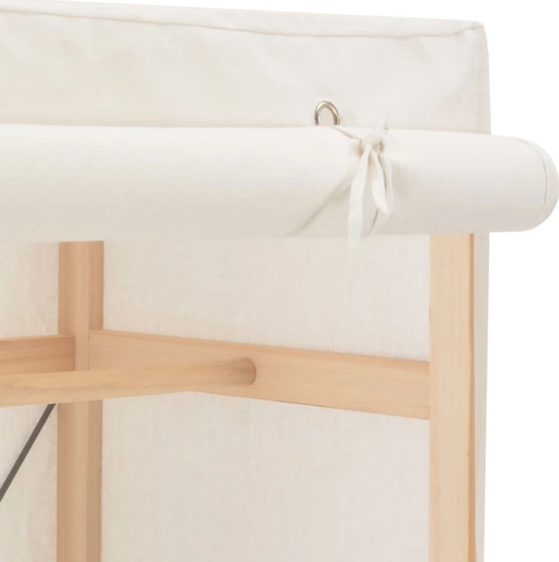 Υφασμάτινη Ντουλάπα σε Λευκό Χρώμα 79x40x170cm 248192
