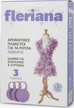 Fleriana Αρωματικά Ντουλάπας με Εκχύλισμα Λεβάντας 3τμχ