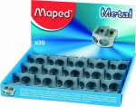Maped Διπλή Ξύστρα Ασημί