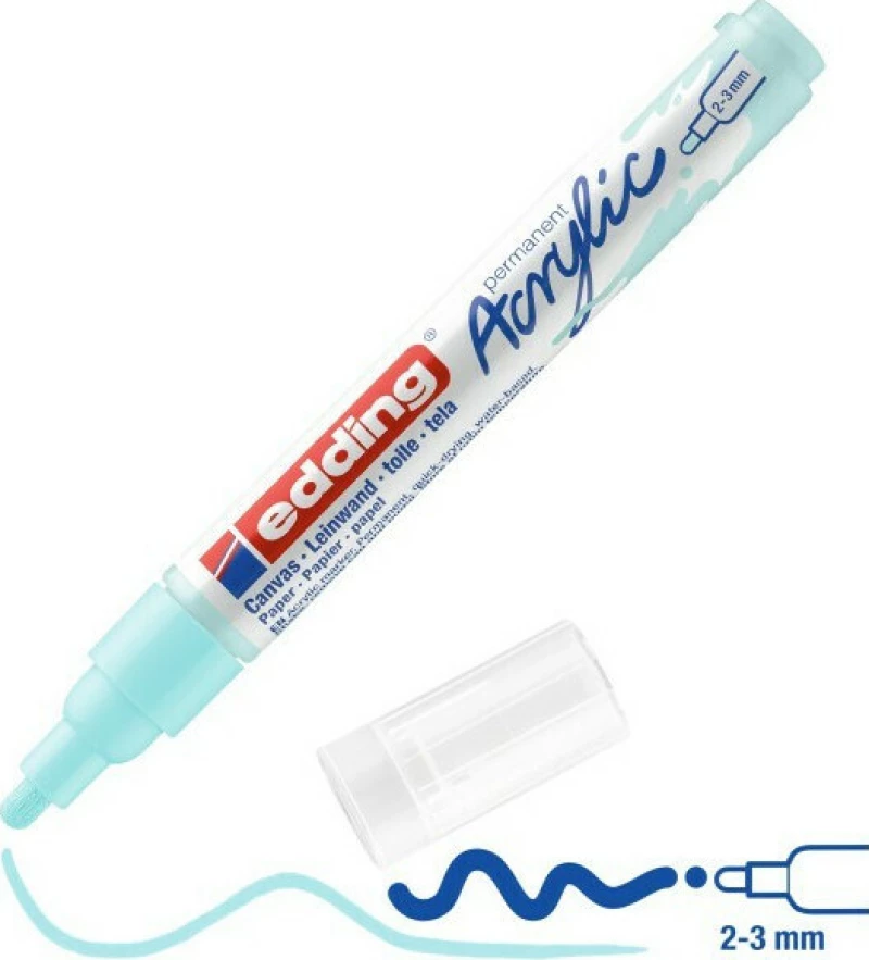 Edding 5100 Ακρυλικός 3mm Pastel Blue