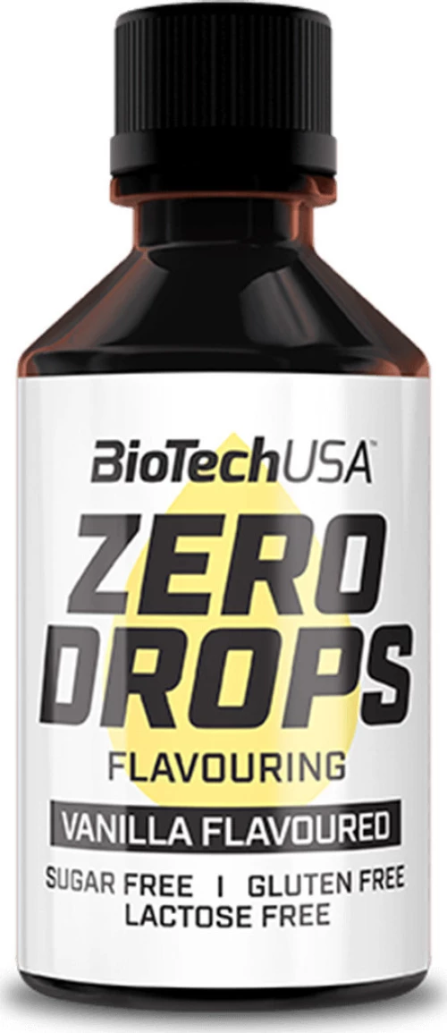 Biotech USA Βανίλια Zero Drops 50ml