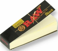 RAW Tips Black Τζιβάνα Μαύρη - Aκατέργαστη
