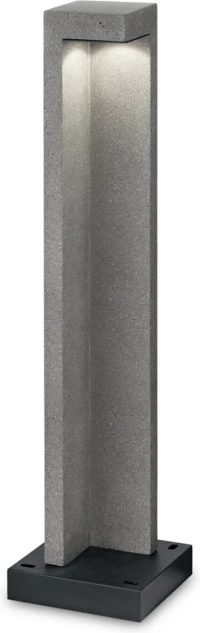 Ideal Lux Εξωτερικό Φωτιστικό Δαπέδου Titano Γκρι 9W 430lm 3000K IP55 246987