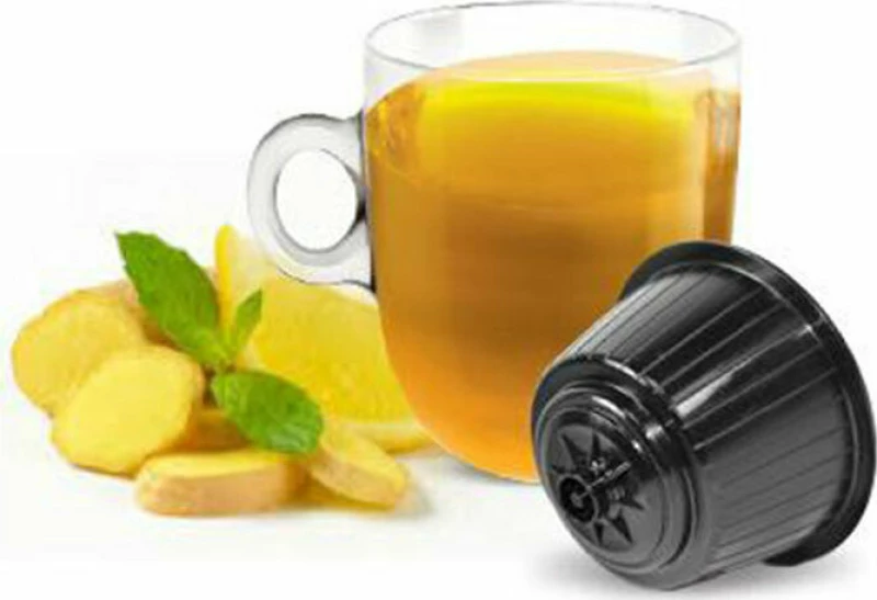 Tiziano Bonini Κάψουλες Τσάι Zenzero Limone Tea Συμβατές με Μηχανή Dolce Gusto 8caps