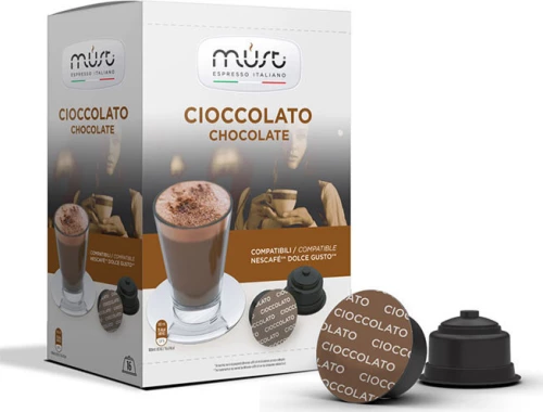Κάψουλες Must Cioccolato 16τεμ. Συμβατές Dolce Gusto