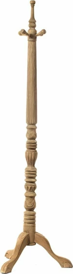 Artekko Καλόγερος Ξύλινος 52x52x180cm