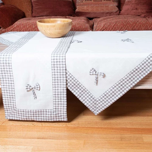 Silk Fashion Καρέ 90x90 Bow 2