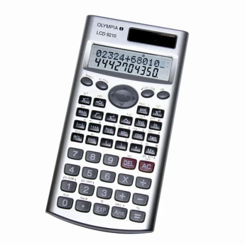 Olympia Αριθμομηχανή Επιστημονική LCD-9210 12 Ψηφίων σε Ασημί Χρώμα
