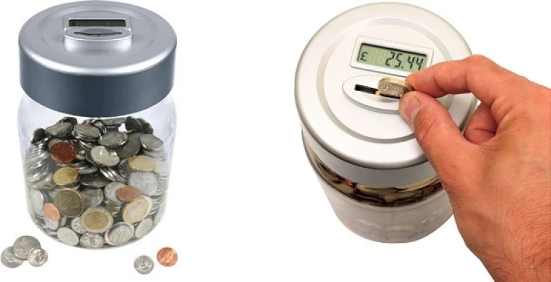 Κουμπαράς Πλαστικός Smart Safe Jar
