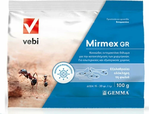 Gemma Σκόνη για Μυρμήγκια Mirmex 100gr