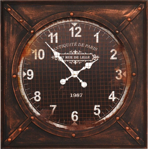 ARlight Ρολόι Τοίχου TGR-A-44 Μεταλλικό 60cm