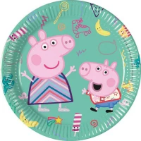 Procos Πιατάκια Peppa Μεσαια 20cm 8τμχ