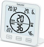 Beurer Θερμόμετρo & Υγρασιόμετρo Επιτραπέζιο για Χρήση σε Εσωτερικό Χώρο