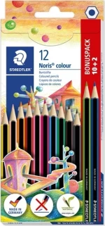 Staedtler Noris Colour Ξυλομπογιές 12τμχ