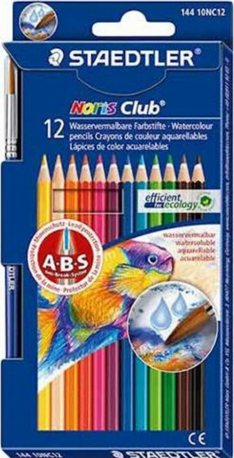Staedtler Ξυλομπογιές Noris Club 12τμχ