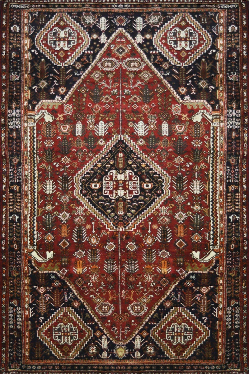 Χειροποίητο Χαλί Persian Ghasqay Wool 238Χ152 238Χ152cm