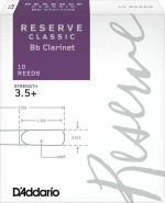 Daddario Reserve Classic Bb Clarinet No3.5+