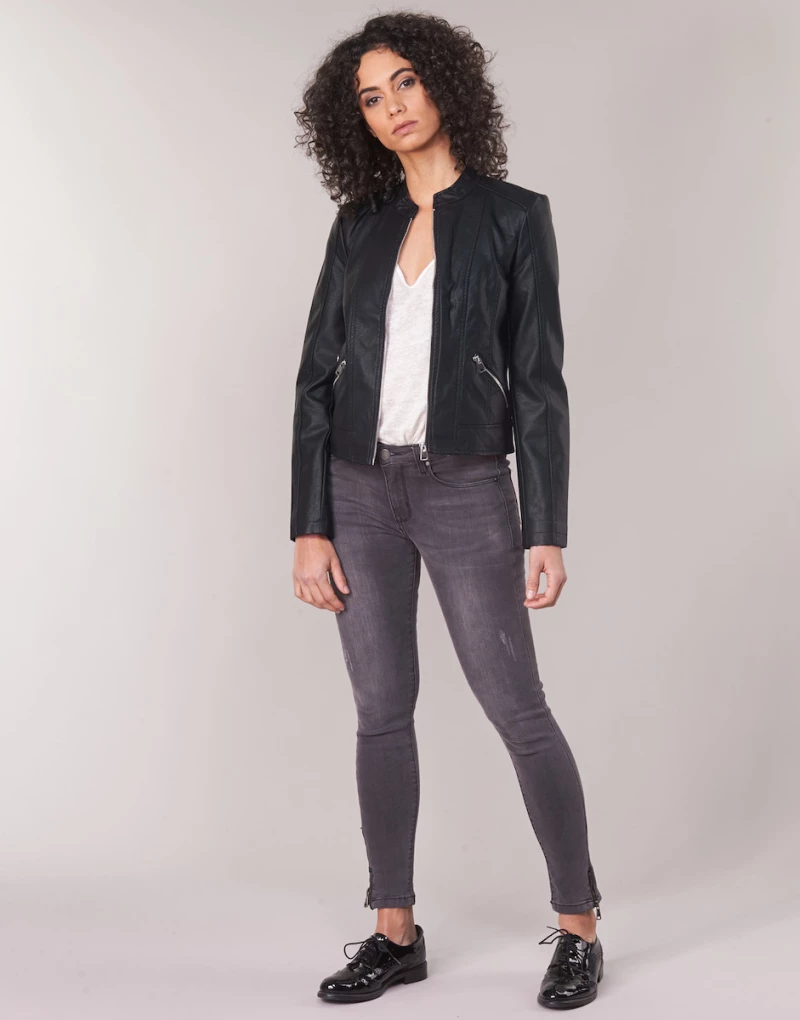 Vero Moda 10212316 Γυναικείο Biker Jacket Μαύρο