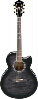 Ibanez Ηλεκτροακουστική Κιθάρα AEL 20TKS Black