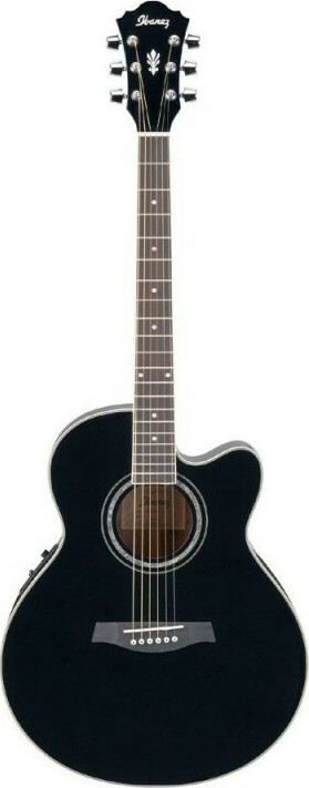 Ibanez Ακουστική Κιθάρα AEL 10E Black